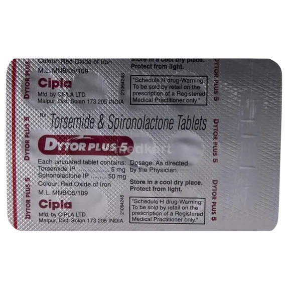 dytor plus 5mg tablet 15's